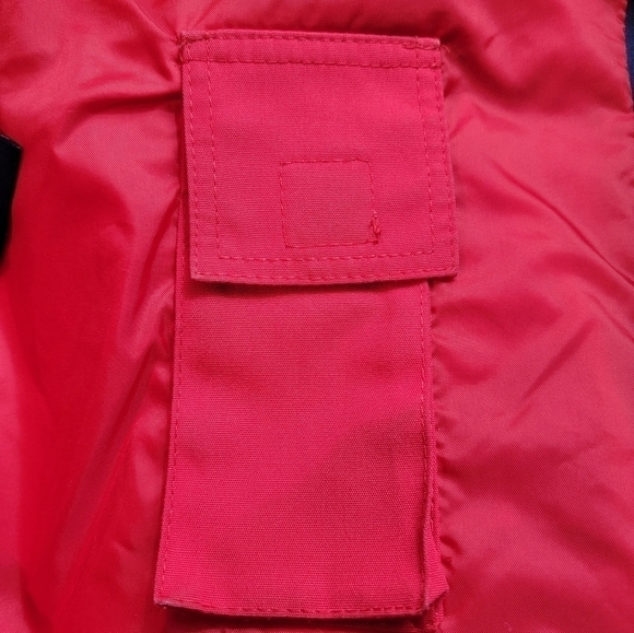 MACKINTOSH New England Vintage Zip Up Windbreaker Jacket Red Size Large - Picture 11 of 14